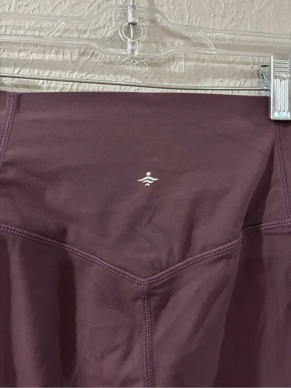 Halara UltraSculpt™ High Waisted Tummy Control Side Pockets in Evening Red Sz S